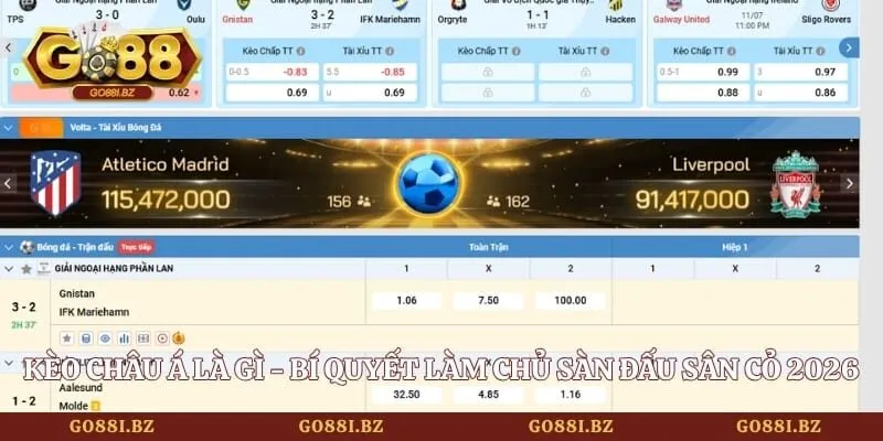 Kèo Châu Á Là Gì - Bí Quyết Làm Chủ Sàn Đấu Sân Cỏ 2026