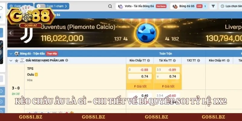 Kèo Châu Âu Là Gì - Chi Tiết Về Bí Quyết Soi Tỷ Lệ 1x2
