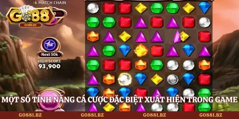 Một số tính năng cá cược đặc biệt xuất hiện trong game